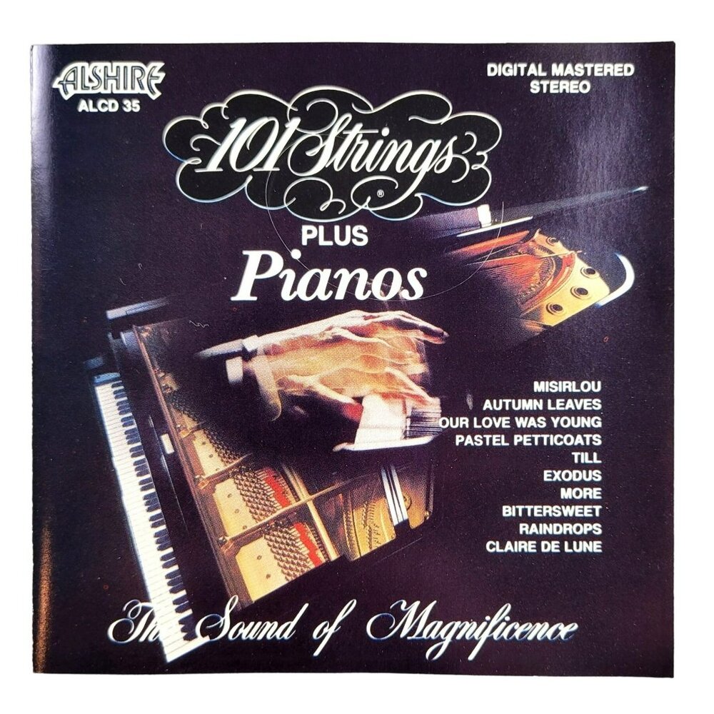 101 Strings Plus Pianos the Sound of Magnificence Classical Music CD 37104cd